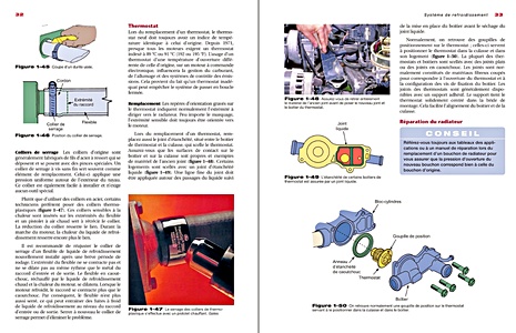 Páginas del libro Systèmes liés à la température du moteur et de l'habitacle - Mécanique automobile : diagnostic et réparation (1)