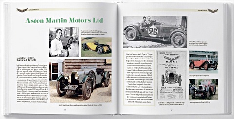 Seiten aus dem Buch 200 Aston Martin qui firent l'histoire 1913-2000 (1)
