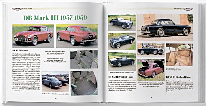 Bladzijden uit het boek 200 Aston Martin qui firent l'histoire 1913-2000 (2)