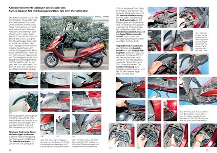 Pages of the book Kymco Motorroller - 50er und 125er Zwei- und Viertakt (1)