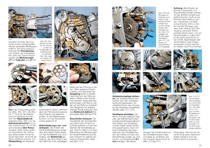Pages of the book Kymco Motorroller - 50er und 125er Zwei- und Viertakt (2)
