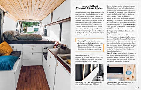 Páginas del libro Made to Camp - So gelingt der Aus- und Umbau von Campingbus, Wohnwagen und Co. (1)