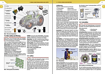 Strony książki Fachkunde Land- und Baumaschinentechnik (1)