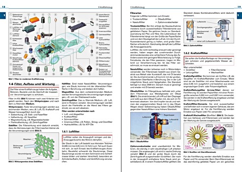 Strony książki Fachkunde Karosserie- und Lackiertechnik (1)