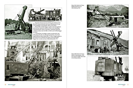 Pages of the book Menck Seilbagger Album (2)