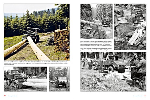 Pages of the book Der Unimog im Forstbetrieb (1) - Holzrucken (1)