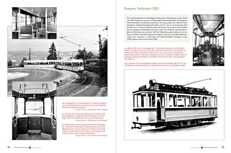 Strony książki Maschinenfabrik Esslingen: Strassenbahnen (1)