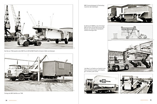 Bladzijden uit het boek Geschichte des Seecontainers (1)