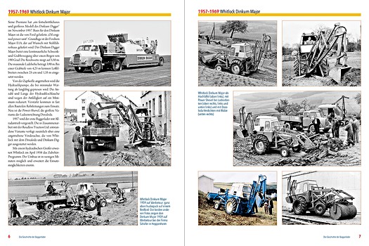 Pages of the book Die Geschichte der Baggerlader (Band 2) (1)