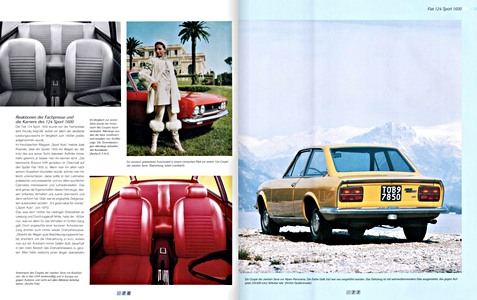 Pages du livre Fiat 124 - Spider, Coupe, Abarth (1)
