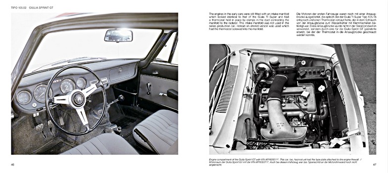 Pages of the book Alfa Romeo Giulia GT (1)