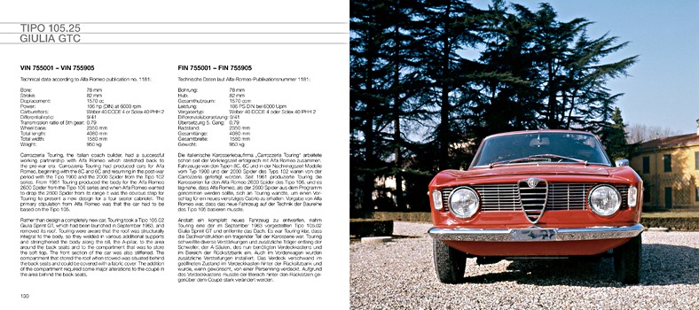 Pages of the book Alfa Romeo Giulia GT (2)