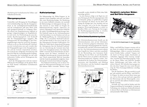 Strony książki Praxishandbuch Weber & Dellorto Querstromvergaser (1)