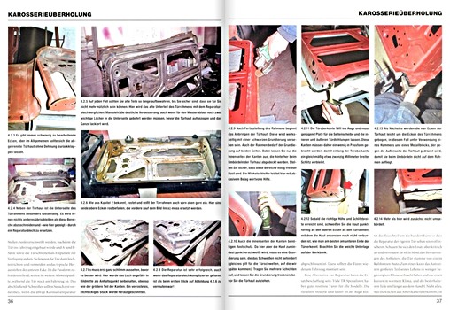 Strony książki Das Triumph TR5 / TR6 Schrauberhandbuch (2)