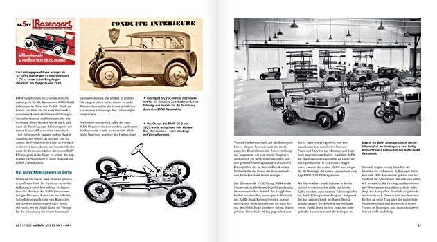 Pages of the book BMW 1929 bis 1945 - Vom Kleinwagen zum Traumauto (1)