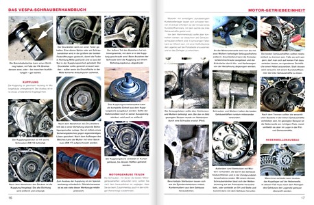 Seiten aus dem Buch Vespa Schrauberhandbuch: Smallframe-Modelle (65-89) (1)