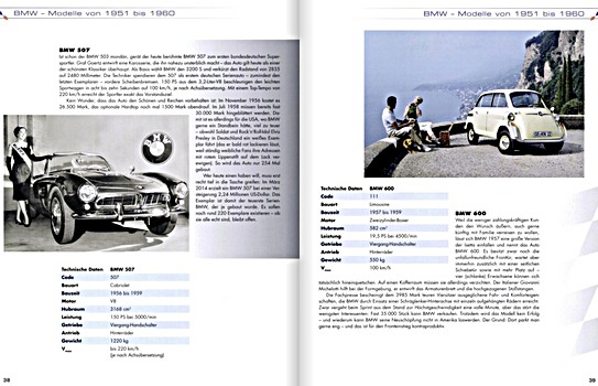 Bladzijden uit het boek BMW: Die schonsten Modelle (2)