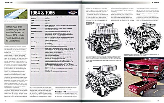 Pages of the book Ford Mustang: Alle Modelle ab 1964 (2)