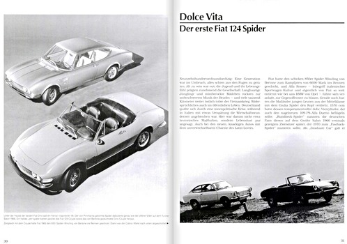 Pages of the book Das grosse Fiat-Spider-Buch (Reprint) (1)