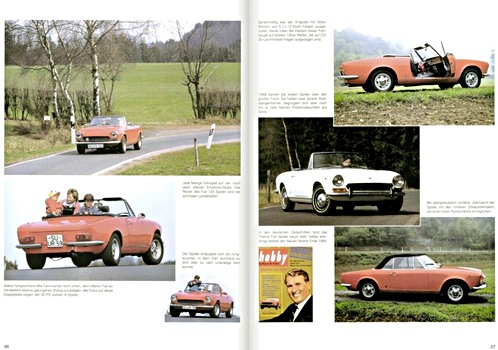 Pages of the book Das grosse Fiat-Spider-Buch (Reprint) (2)