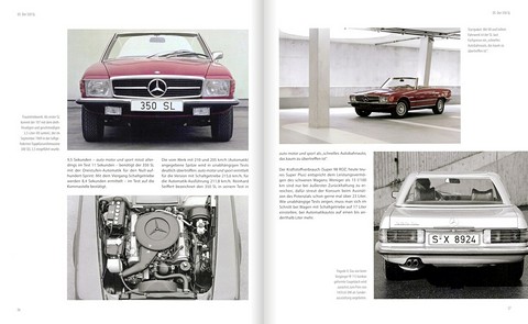 Strony książki Mercedes Benz SL: Die Baureihe 107 (2)