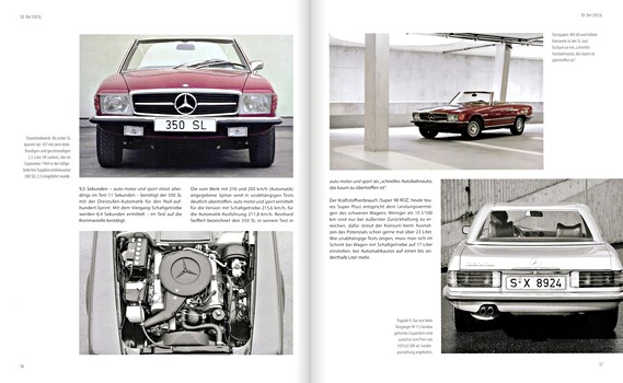 Pages of the book Mercedes Benz SL: Die Baureihe 107 (2)