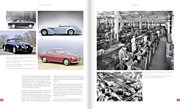 Pages of the book Alfa Romeo - Das Werk: Die Ära Arese (1)