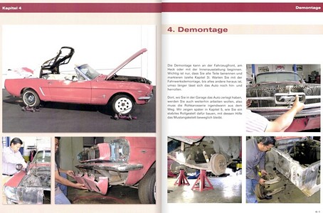 Strony książki Das Ford Mustang Schrauberhandbuch (1964-1970) (1)