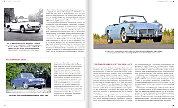 Pages du livre Triumph Spitfire und GT6 - Very Britisch Classics (1)