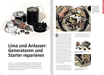 Páginas del libro Praxishandbuch Oldtimer-Elektrik - Grundlagen, Fehlersuche, Instandhaltung (1)