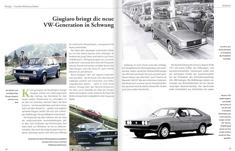 Pages of the book VW Scirocco - Alle Modellreihen (1)