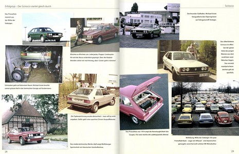 Pages of the book VW Scirocco - Alle Modellreihen (2)