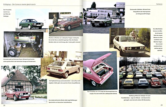 Pages of the book VW Scirocco - Alle Modellreihen (2)