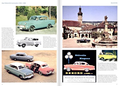 Páginas del libro Opel Rekord & Commodore - Entwicklung, Geschichte, Technik (2)