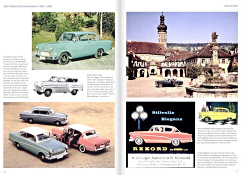 Pages of the book Opel Rekord & Commodore (2)