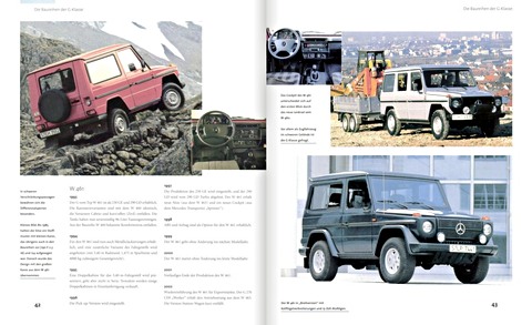 Strony książki Mercedes-Benz G-Klasse - Der Off-Road Klassiker (2)