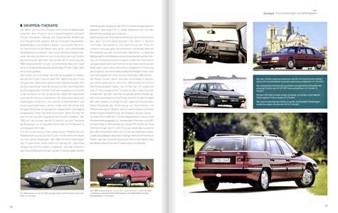 Strony książki Citroen: 100 Jahre Automobilgeschichte (2)