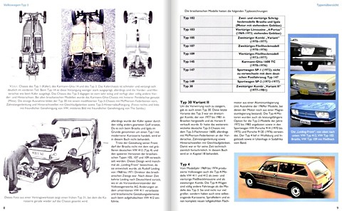 Pages du livre VW Typ 3: Geschichte, Technik, Varianten (1)