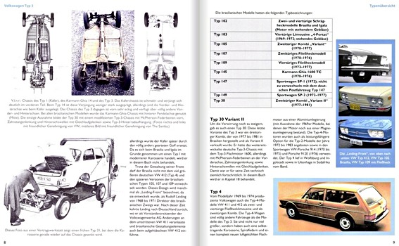 Páginas del libro VW Typ 3: Geschichte, Technik, Varianten (1)