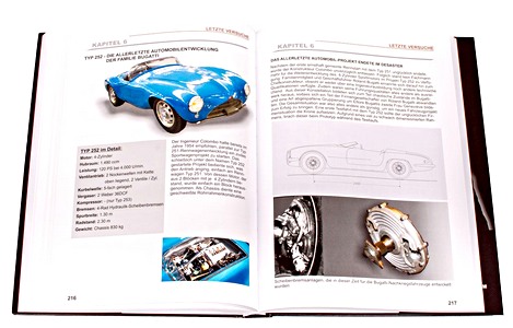 Strony książki Die Jean Bugatti Story - Eine Dokumentation (2)