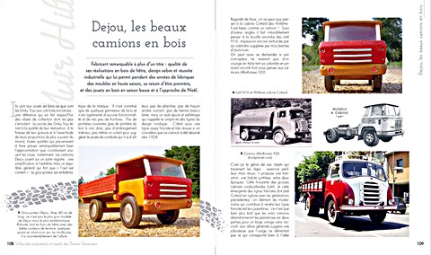 Pages du livre Vehicules industriels et jouets des Trente Glorieuses (1)