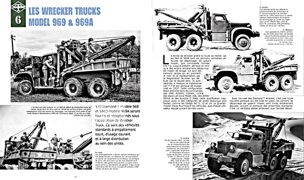 Strony książki Les vehicules Diamond T de l'U.S. Army (1)