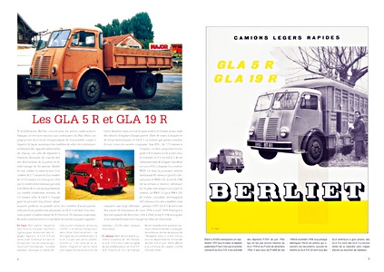 Bladzijden uit het boek Les camions Berliet en publicités 1956-1958 (1)