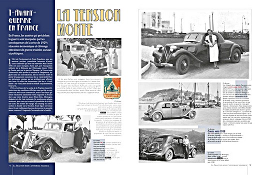 Pages of the book La Traction Avant Citroen sous l'uniforme (Volume 2) (1)