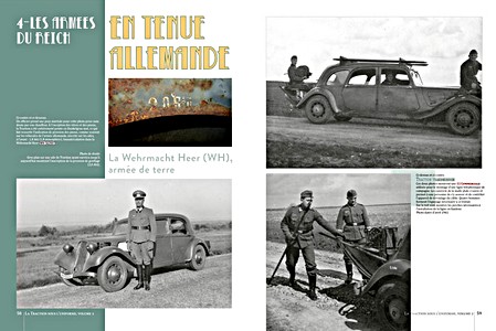 Strony książki La Traction Avant Citroen sous l'uniforme (Volume 2) (2)