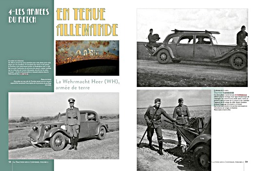 Pages du livre La Traction Avant Citroen sous l'uniforme (Volume 2) (2)