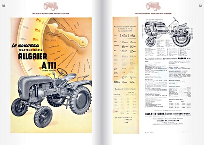 Páginas del libro Les tracteurs de nos voisins (1930-1975) - Allemagne (1)