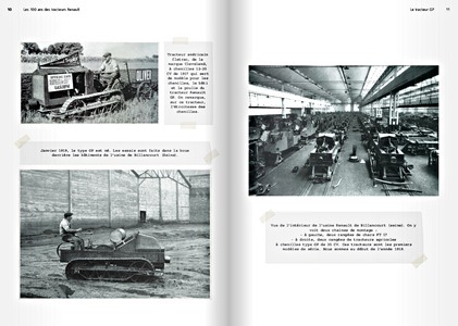 Pages du livre Les 100 ans des tracteurs Renault (1)
