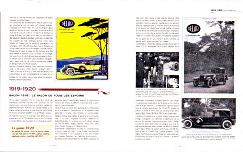 Pages du livre Delage - La belle voiture francaise (1)