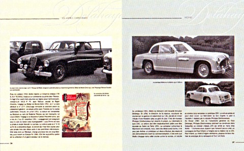 Páginas del libro Delahaye - La belle carrosserie française (1)